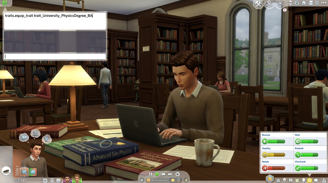 All Degree Cheat Codes in The Sims 4