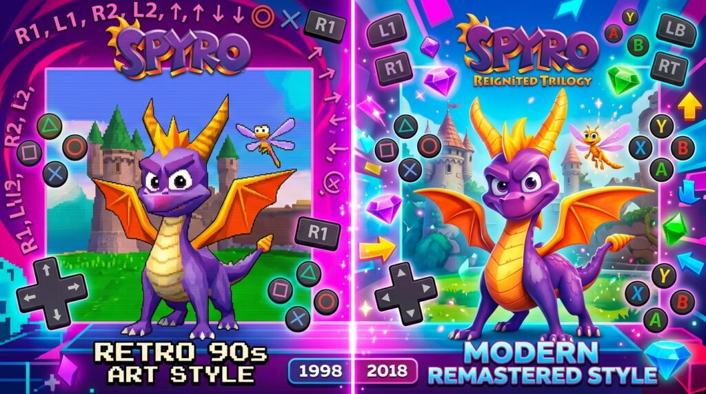 Spyro: Reignited Trilogy – All Cheat Codes by Platform