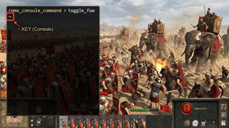 Total War: Rome Remastered – Cómo Activar Trucos y Todos los Códigos
