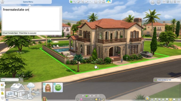 The Sims 4: Cómo usar el truco de Bienes Raíces Gratis