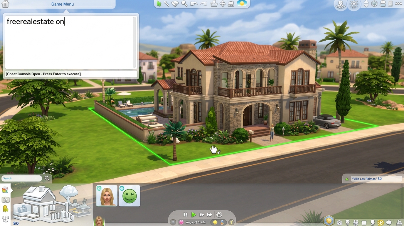 The Sims 4: Cómo usar el truco de Bienes Raíces Gratis