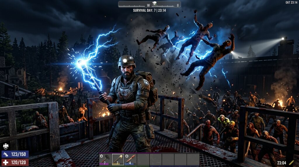 Guía del Baton Aturdidor en 7 Days to Die: Cómo Obtenerlo y Por Qué Usarlo